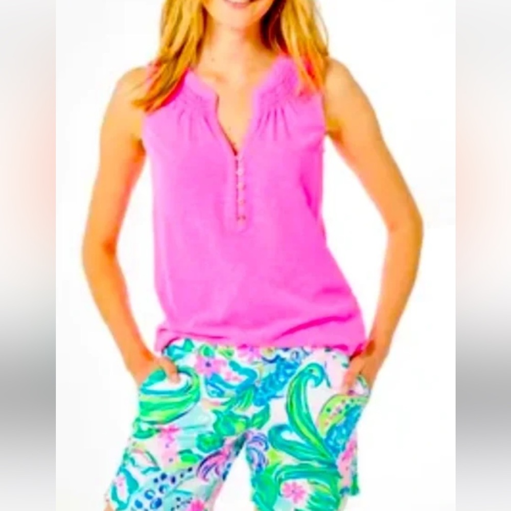 Lilly Pullitzer - Hot Pink Tank - M